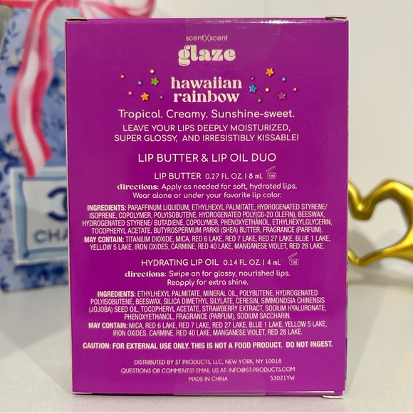 Hawaiian Rainbow Lip Butter & Oil Duo - Picture 2 of 2